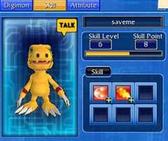 digimon skill